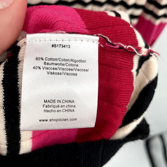 ANTHROPOLOGIE NWT Dolan Dora Knit Striped Stretch Midi Skirt // S - Picture 9 of 10